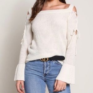 • Grace Strappy Detailed Sweater •